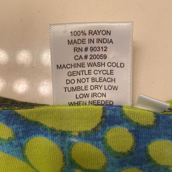 Parsley & Sage Print Tunic M - Picture 4 of 4